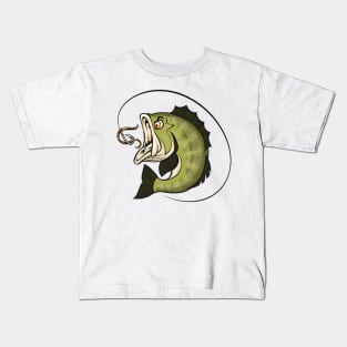 Big Bass Mouth Kids T-Shirt